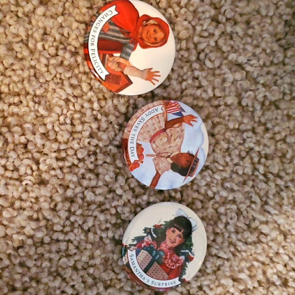 Original American girl pins
